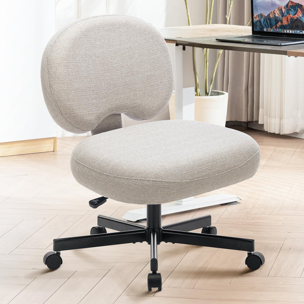Criss‑Cross Swivel Chair
