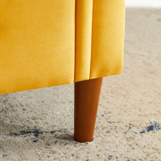 Yellow Multifunctional Storage Sofa Stool