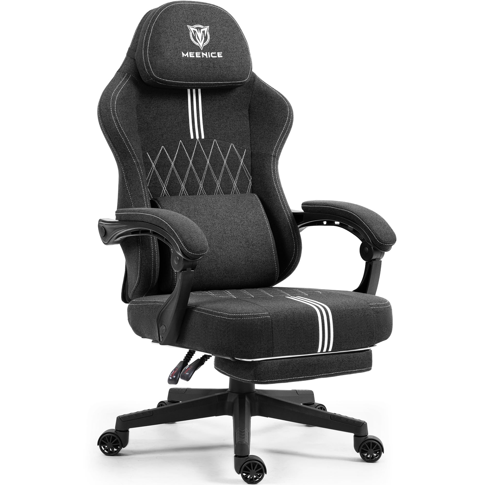 Adjustable High‑Back Gaming Chair