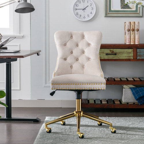 Button‑Tufted Office Chair