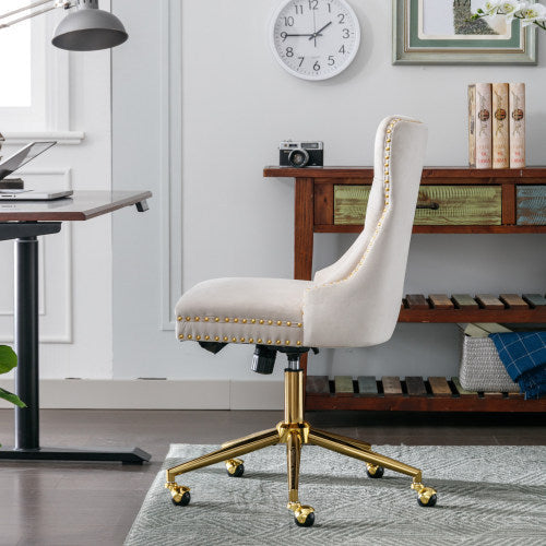 Button‑Tufted Office Chair