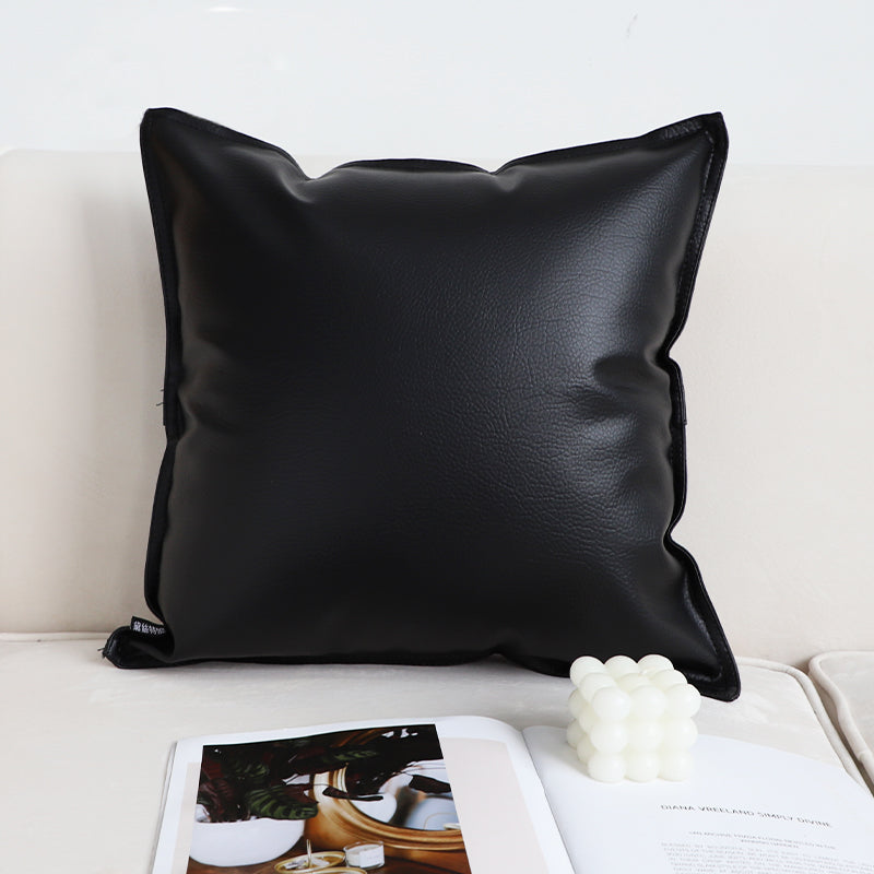 Black and White Checkerboard Pillow for Sofa