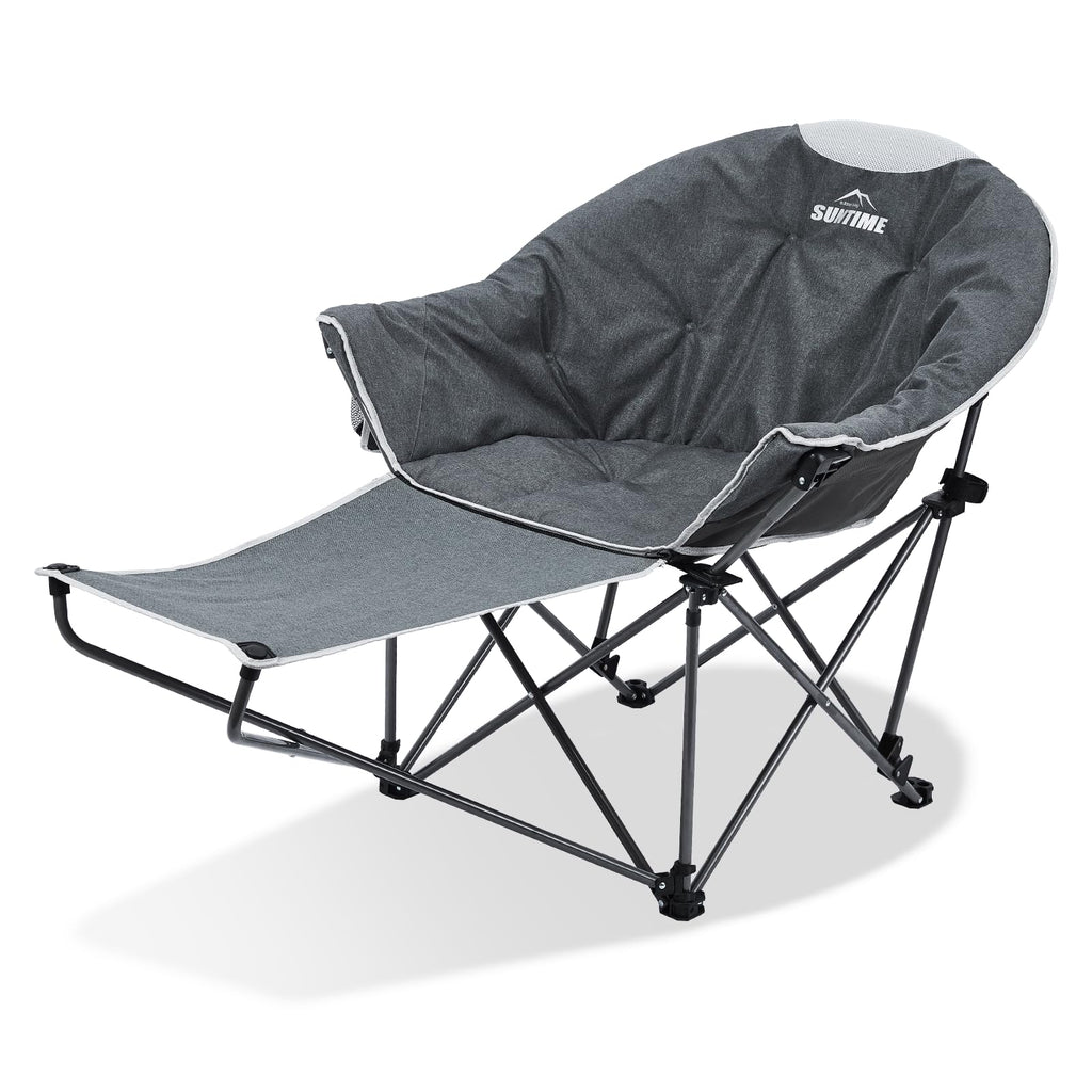 Padded Outdoor Saucer Chair