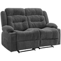 Loveseat Recliner Sofa with Heating and Massage