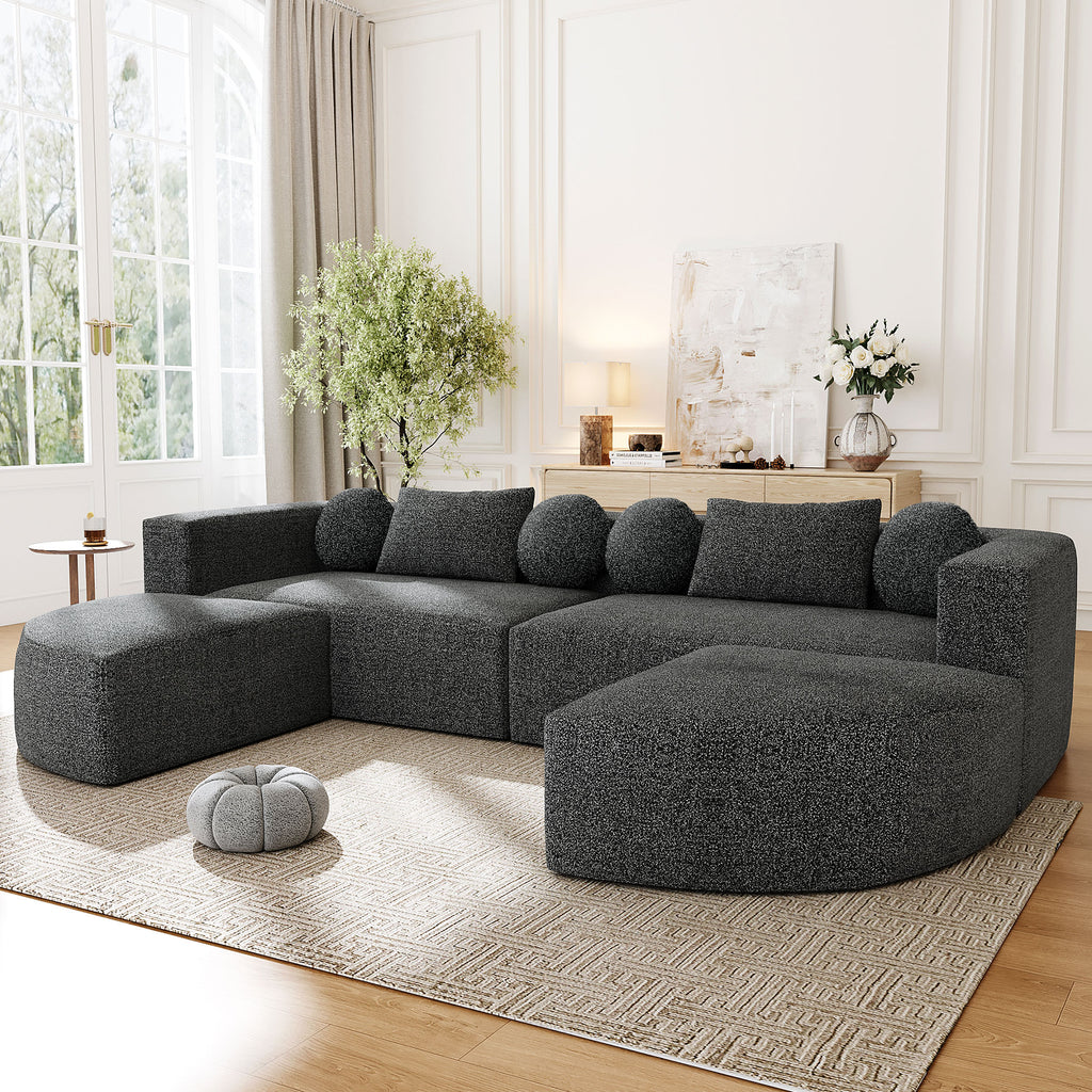 Modular Boneless Sectional Sofa