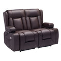 Loveseat Recliner Sofa with Heating & Massage