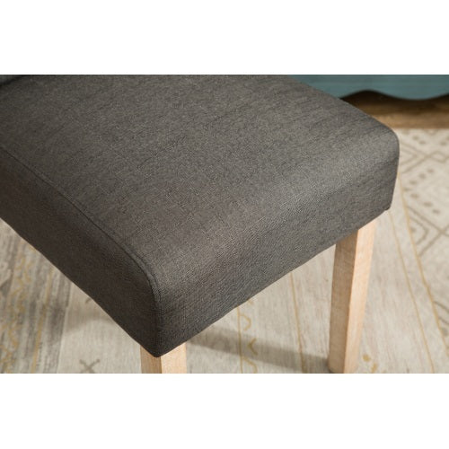 Solid Wood Tufted Parsons Dining Chair(Set Of 2)
