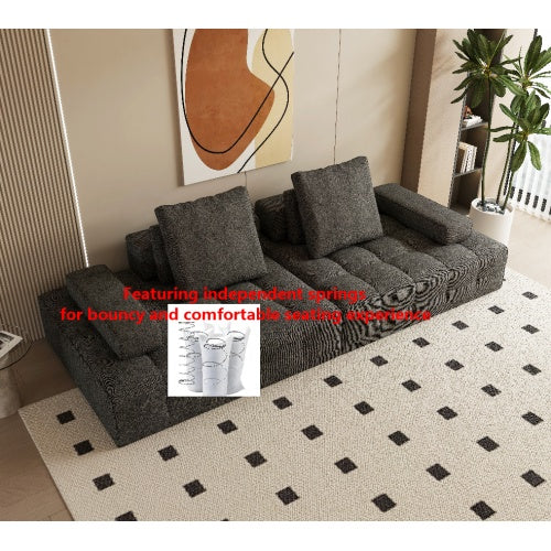 Modern Loveseat Sofa with Extra Deep Seats