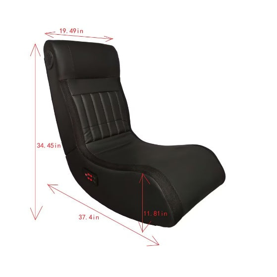 Foldable Gaming Chair with Onboard Speakers