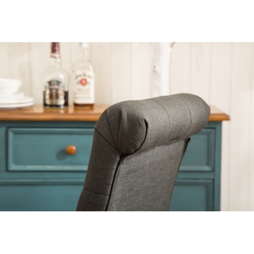 Solid Wood Tufted Parsons Dining Chair(Set Of 2)