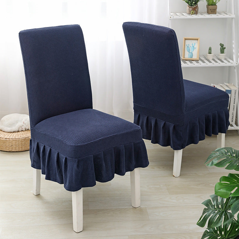 Ruffled Skirt Dining Chair Covers