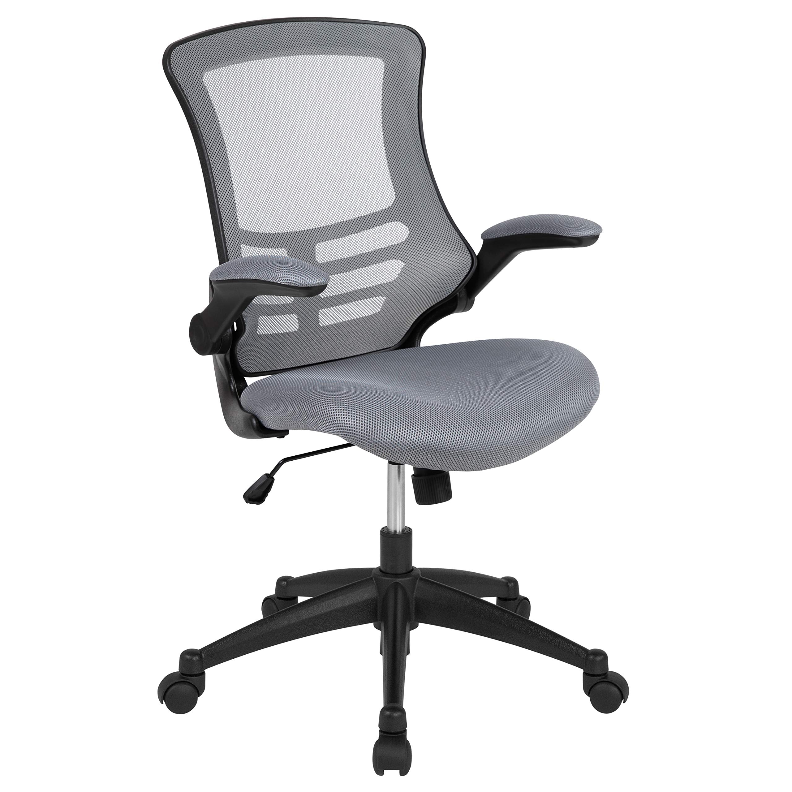 Mid‑Back Mesh Swivel Chair