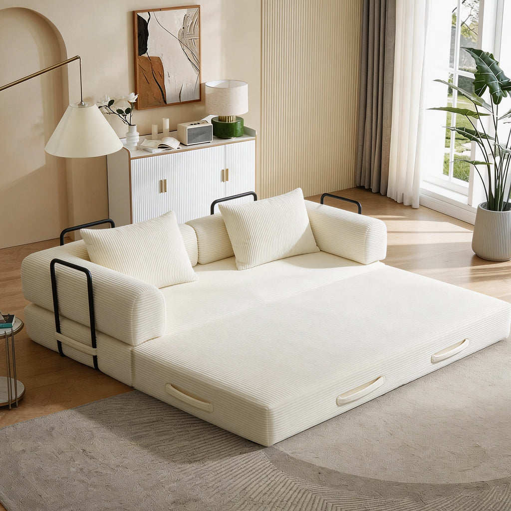 78” Pull-Out Sofa Bed(boneless)