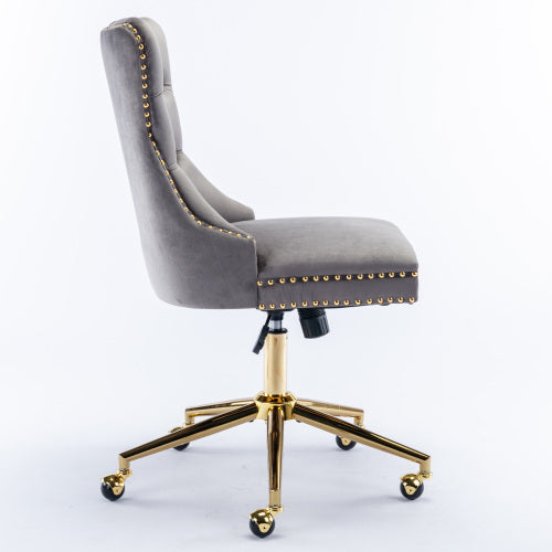 Tufted Buttons Home Office Chair