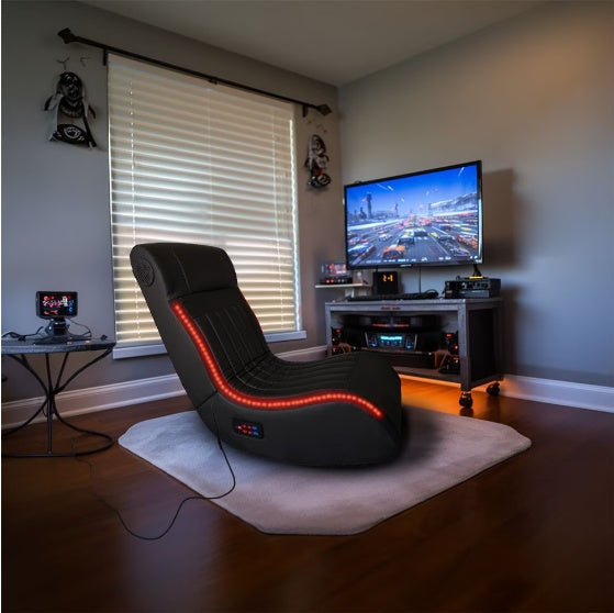 Foldable Gaming Chair with Onboard Speakers