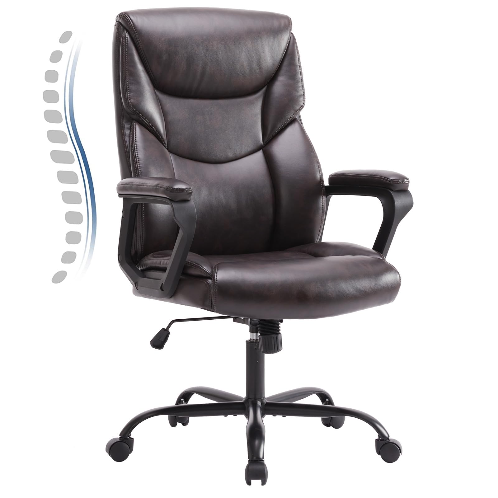 Executive Office Chair - Soft‑Padded