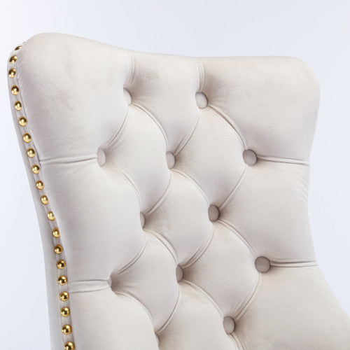 Button‑Tufted Office Chair