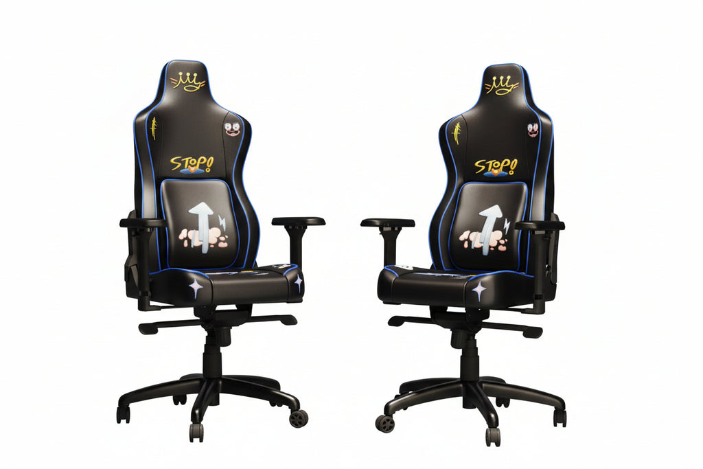Gaming Chair with Dynamic Lumbar Support