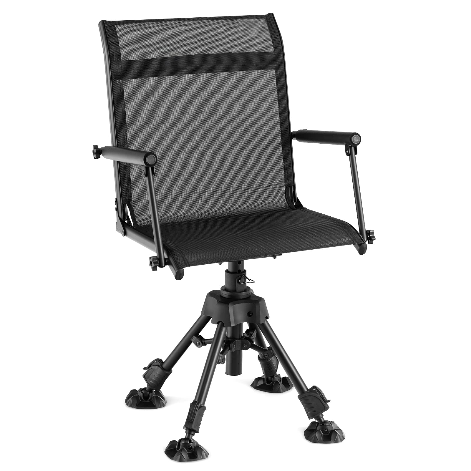 360° Silent Swivel Hunting Chair