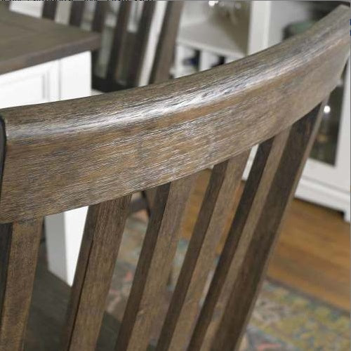 Dark Oak Side Chairs (Set of 2)