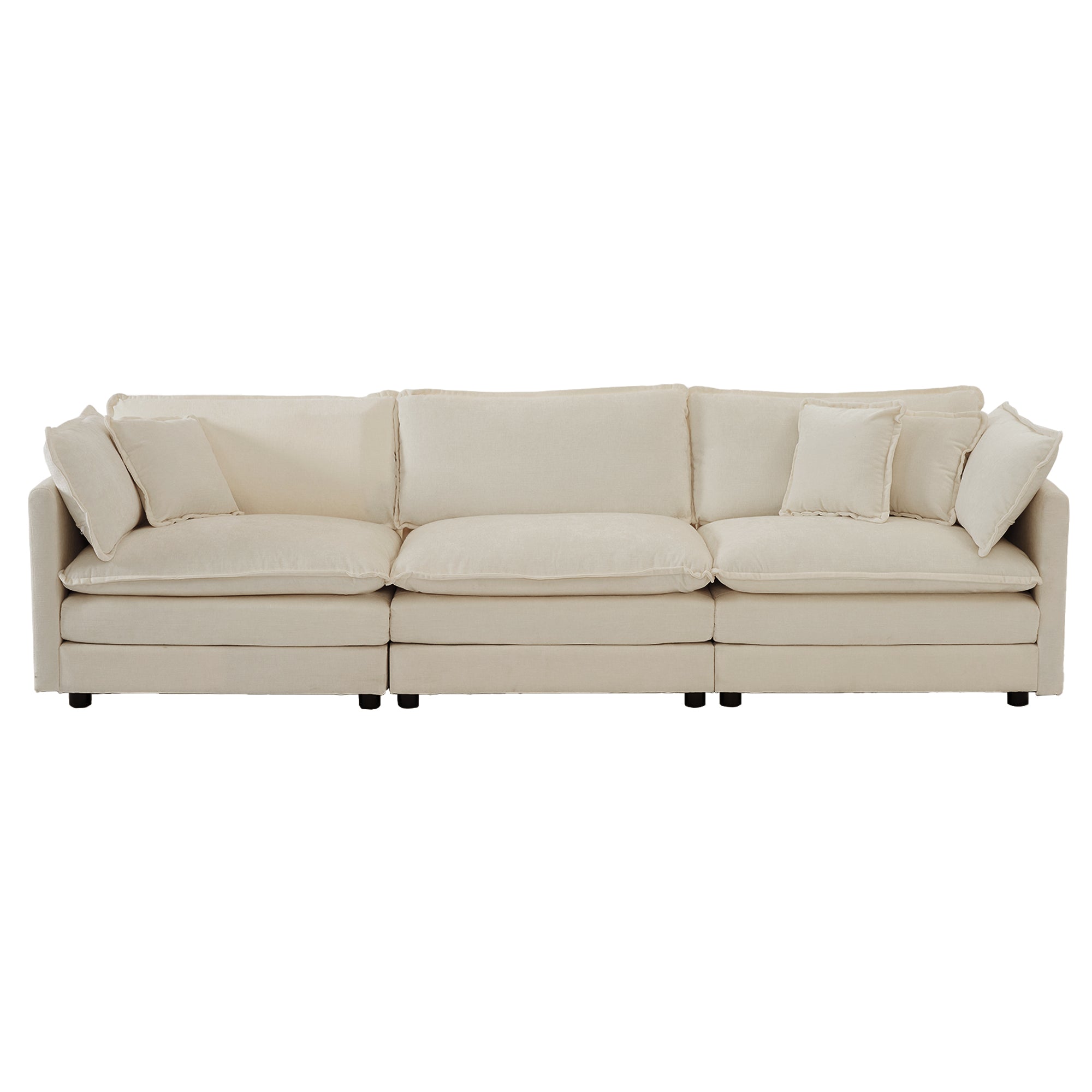 Comfy Three‑Piece Sofa Collection