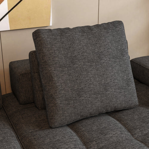 Modern Loveseat Sofa with Extra Deep Seats