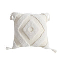 Handmade Chenille Pillowcase with Tassel for Sofa