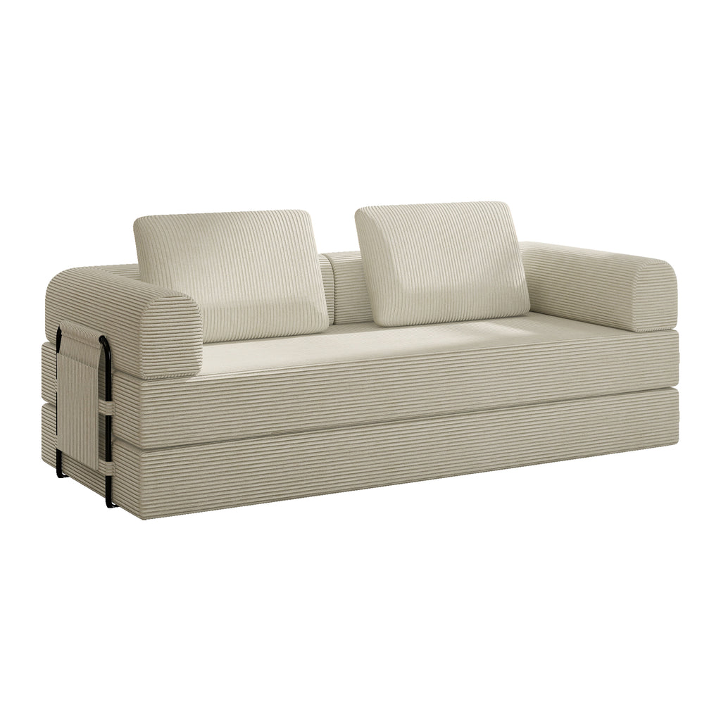 78” Pull-Out Sofa Bed(boneless)