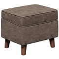 Ottoman with Adjustable Cover