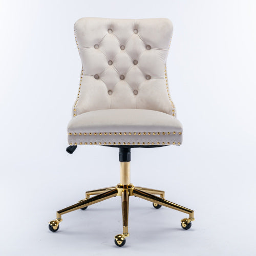 Button‑Tufted Office Chair