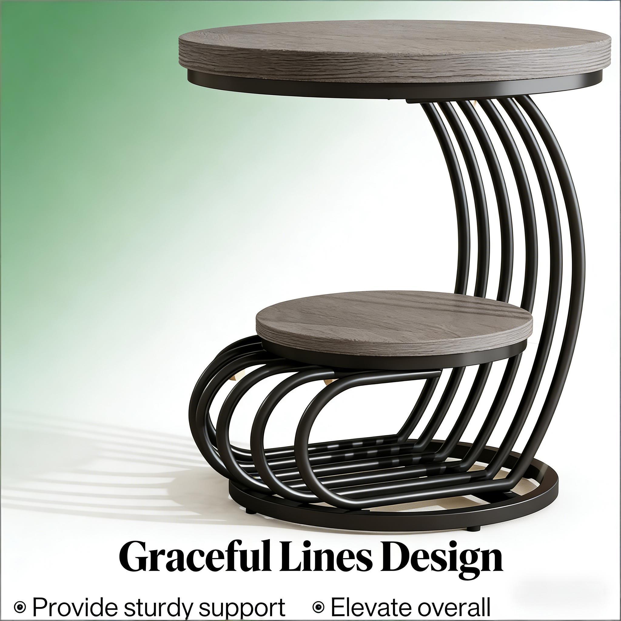 Two Tiers Couch Table